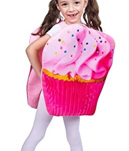 Dress Up America Cupcake Costume For Kids - Sugar Sweet Pink Cupcake Costume (Medium 8-10/Large)
