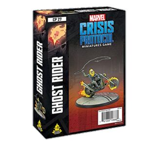 marvel crisis protocol ghost rider character pack | miniatures battle game | strategy game for adults and teens | ages 14+ | 2 players | avg. playtime 90 minutes | made by atomic mass games