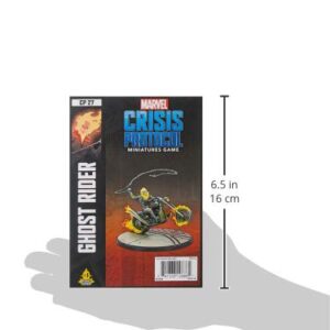 Marvel Crisis Protocol Ghost Rider CHARACTER PACK | Miniatures Battle Game | Strategy Game for Adults and Teens | Ages 14+ | 2 Players | Avg. Playtime 90 Minutes | Made by Atomic Mass Games