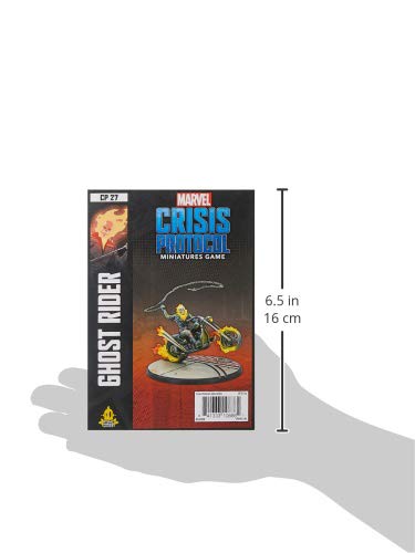 Marvel Crisis Protocol Ghost Rider CHARACTER PACK | Miniatures Battle Game | Strategy Game for Adults and Teens | Ages 14+ | 2 Players | Avg. Playtime 90 Minutes | Made by Atomic Mass Games