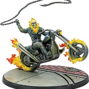 Marvel Crisis Protocol Ghost Rider CHARACTER PACK | Miniatures Battle Game | Strategy Game for Adults and Teens | Ages 14+ | 2 Players | Avg. Playtime 90 Minutes | Made by Atomic Mass Games