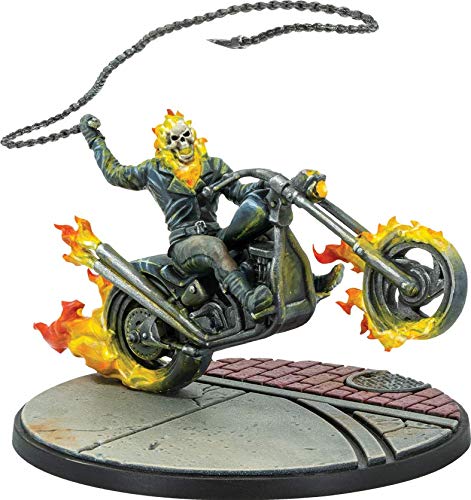 Marvel Crisis Protocol Ghost Rider CHARACTER PACK | Miniatures Battle Game | Strategy Game for Adults and Teens | Ages 14+ | 2 Players | Avg. Playtime 90 Minutes | Made by Atomic Mass Games