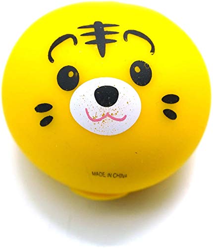 Gosu Toys Stress Dough Friends Soft Stress Balls Stretchy Dough Ball! (3 Pack (Tiger Ball, Panda Ball, Cat Ball))