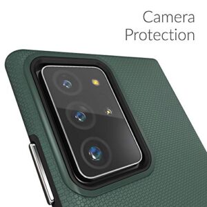 Crave Dual Guard for Galaxy Note 20 Ultra Case, Shockproof Protection Dual Layer Case for Samsung Galaxy Note 20 Ultra - Forest Green