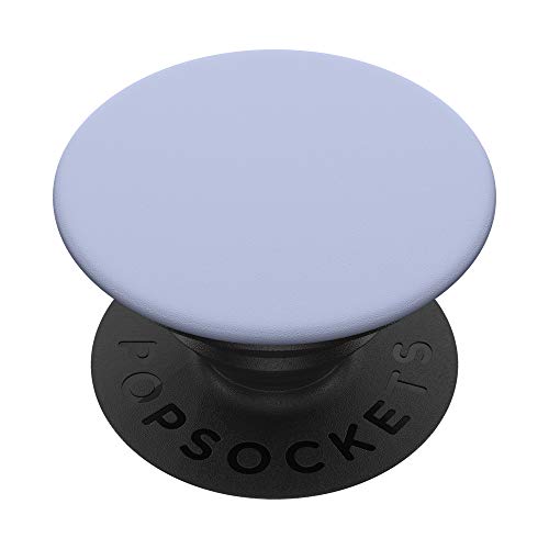 Pastel Periwinkle Solid Color Simple Purple Pastel PopSockets Grip and Stand for Phones and Tablets