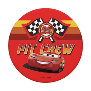 Disney Pixar Cars Lightning McQueen Pit Crew PopSockets Grip and Stand for Phones and Tablets