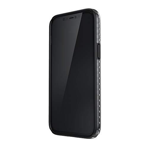 Speck Products Presidio2 Armor Cloud iPhone 12 Pro Max Case, Clear/Black/White Hot/Black/Black (138497-9254)