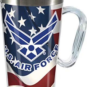Spoontiques - Insulated Travel Mugs - Acrylic and Stainless Steel Drink Cup - Air Force