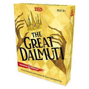 Wizards of the Coast The Great Dalmuti: Dungeons & Dragons | D&D Card Game | 4–8 Players | Ages 8+