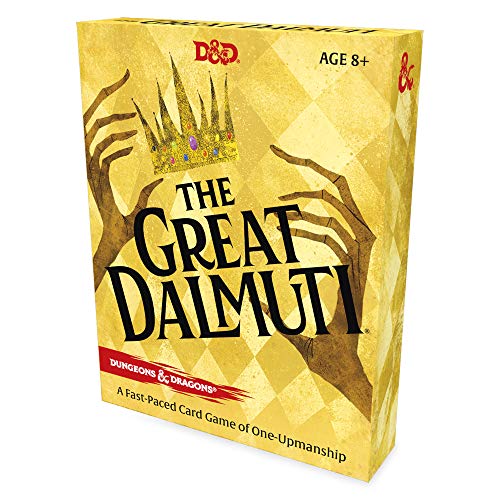 Wizards of the Coast The Great Dalmuti: Dungeons & Dragons | D&D Card Game | 4–8 Players | Ages 8+