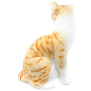 VIAHART Tobias The Orange Tabby Cat - 12 Inch Stuffed Animal Plush - by Tiger Tale Toys