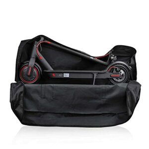 HUNTVP E-Scooter Bag Storage Cover Heavy Duty Transport Bag Foldable Scooter Accessory Backpack Handbag Shoulder Bag for Xiaomi Mijia M365