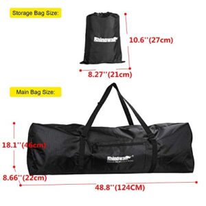 HUNTVP E-Scooter Bag Storage Cover Heavy Duty Transport Bag Foldable Scooter Accessory Backpack Handbag Shoulder Bag for Xiaomi Mijia M365