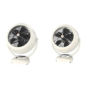 vornado vfan sr. vintage air circulator fan, vintage white & vfan vintage air circulator fan, vintage white