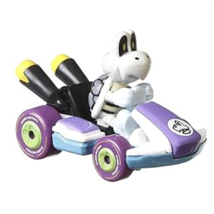 Hot Wheels Mario Kart Dry Bones with Standard Kart Racer