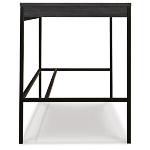 Signature Design by Ashley Yarlow Urban Industrial 48" Home Office Writing Desk, Black