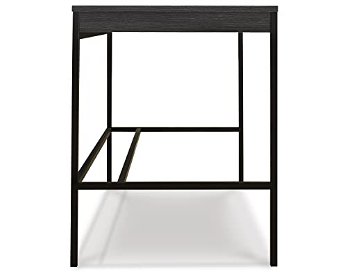 Signature Design by Ashley Yarlow Urban Industrial 48" Home Office Writing Desk, Black