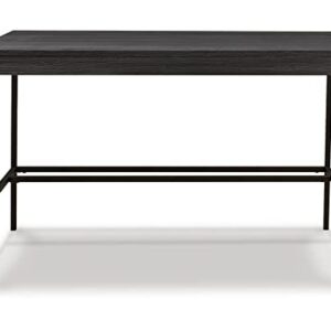 Signature Design by Ashley Yarlow Urban Industrial 48" Home Office Writing Desk, Black