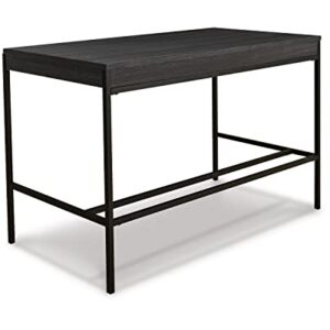 Signature Design by Ashley Yarlow Urban Industrial 48" Home Office Writing Desk, Black