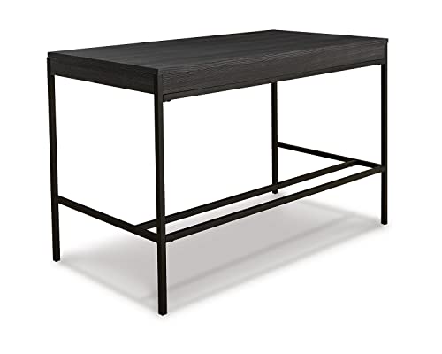 Signature Design by Ashley Yarlow Urban Industrial 48" Home Office Writing Desk, Black