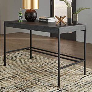 Signature Design by Ashley Yarlow Urban Industrial 48" Home Office Writing Desk, Black