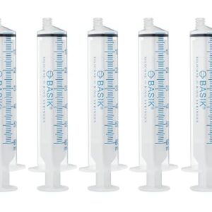 BASIK 60cc O Ring ENFit Feeding Syringe 5/Pack - This is only compatable with an ENFit connection. Confirm that you use ENFit before ordering.