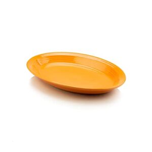 fiesta 13-5/8-inch oval platter, butterscotch
