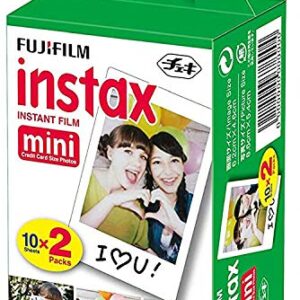 Fujifilm Instax Mini 11 Instant Camera + Fuji Instax Film 40 Shots + Protective Case + Magnetic Frames + Album, Frames Design Kit (Lilac Purple)