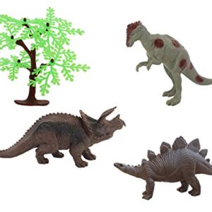 JOYSAE 8 Pack Dinosaur Toys for Kids - Realistic Toy Dinosaurs for Kids Education - Best Gift and Birthday Present