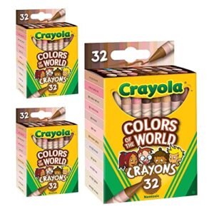 crayola multicultural crayons - 32 count