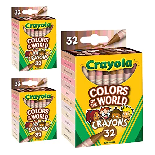 Crayola Multicultural Crayons - 32 Count