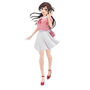 banpresto rent-a-girlfriend chizuru mizuhara figure, multicolor, bp16788