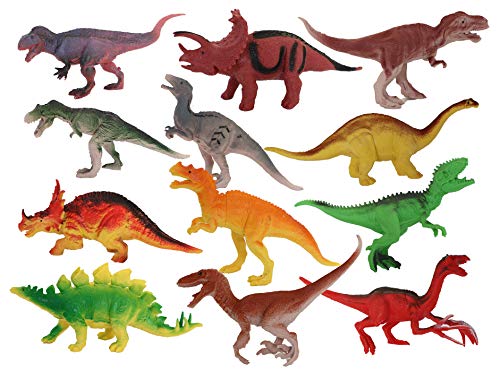 JOYSAE 12 Pack Dinosaur Toys for Kids - Realistic Toy Dinosaurs for Kids Education - Best Gift and Birthday Present