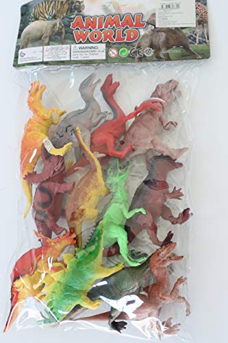 JOYSAE 12 Pack Dinosaur Toys for Kids - Realistic Toy Dinosaurs for Kids Education - Best Gift and Birthday Present