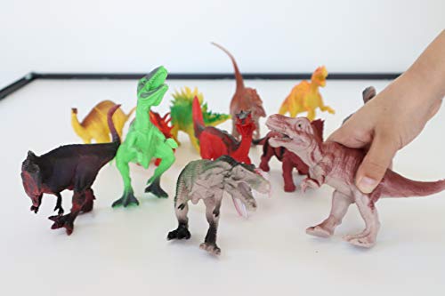 JOYSAE 12 Pack Dinosaur Toys for Kids - Realistic Toy Dinosaurs for Kids Education - Best Gift and Birthday Present