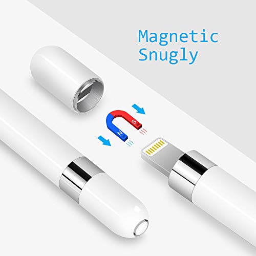 MJKOR Magnetic Replacement Cap and Tips Replacement for Apple Pencil 1st