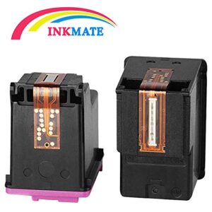 INKMATE Remanufactured Ink Cartridge Replacement for HP 67XL 3YM55AN 2 Pack Tri-Color Ink Cartridge for Envy 6052 Envy Pro 6452 Deskjet 2732 DeskJet Plus 4152