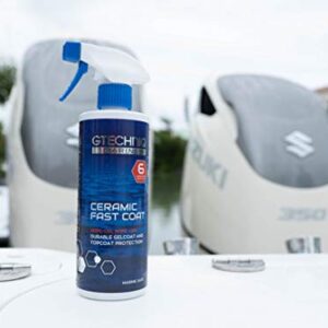 Gtechniq - Marine Ceramic Fast Coat - Repels Dirt and Water and Provides Up to 6 Months of Protection; High-Gloss, UV Resistant, Protect from Oxidation, 100% Optically Clear (500 milliliters)