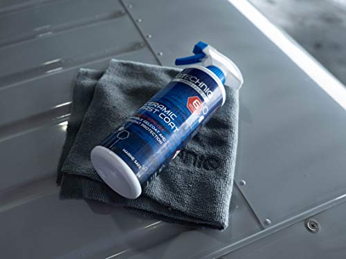 Gtechniq - Marine Ceramic Fast Coat - Repels Dirt and Water and Provides Up to 6 Months of Protection; High-Gloss, UV Resistant, Protect from Oxidation, 100% Optically Clear (500 milliliters)