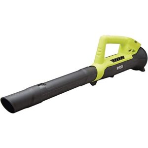 ryobi 18-volt cordless leaf blower/sweeper (bare tool p2109, without battery and charger) (renewed)