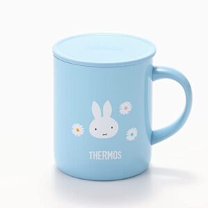 Thermos JDG-350B LB Vacuum Insulated Mug, 11.8 fl oz (350 ml), Miffy Light Blue