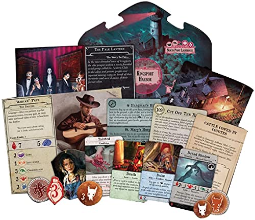 Arkham Horror 3rd Edition Under Dark Waves Board Game Expansion | Mystery Game | Cooperative Board Game for Adults | Ages 14+ | 1-6 Players | Average Playtime 2-3 Hours | Made by Fantasy Flight Games