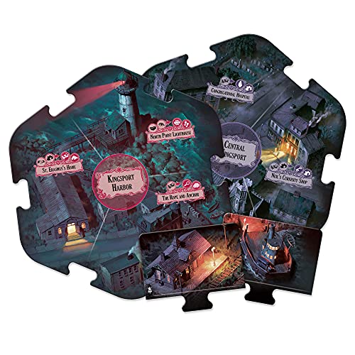 Arkham Horror 3rd Edition Under Dark Waves Board Game Expansion | Mystery Game | Cooperative Board Game for Adults | Ages 14+ | 1-6 Players | Average Playtime 2-3 Hours | Made by Fantasy Flight Games