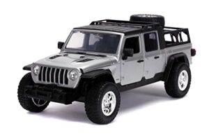 fast & furious f9 1:24 2020 jeep gladiator die-cast car, toys for kids and adults