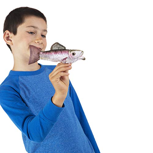 Folkmanis Mini Rainbow Trout Finger Puppet