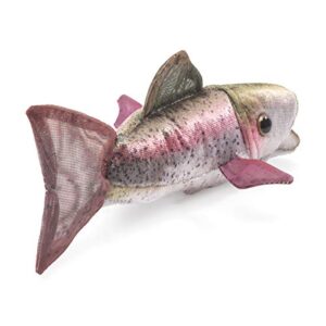 Folkmanis Mini Rainbow Trout Finger Puppet