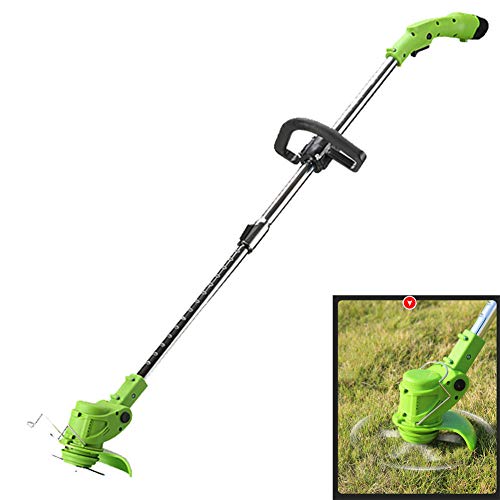 Double east Electric String Trimmers & Edger,Powerful Brush Cutter,Lightweight Lawn Mower,Adjustable Length and Angle,450W,12V,3.0ah,Garden,Lawn and Yard Tool