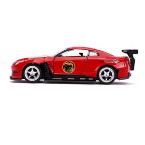 Jada Toys Power Rangers 1:32 Red Ranger 2009 Nissan GT-R R35 Ben Sopra Die-cast Cars, Toys for Kids and Adults