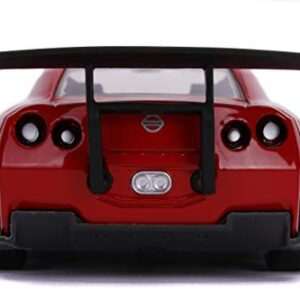 Jada Toys Power Rangers 1:32 Red Ranger 2009 Nissan GT-R R35 Ben Sopra Die-cast Cars, Toys for Kids and Adults