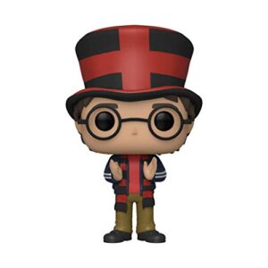 funko pop! movies: wizarding world - harry potter at quidditch world cup, multicolor 2020 summer convention exclusive